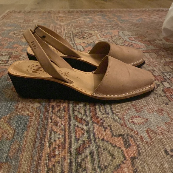 Tan, wedge Pons Avarcas - Picture 2 of 5